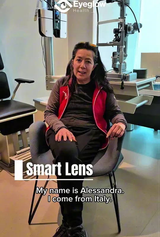 Alessandra — Trifocal IOL patient story