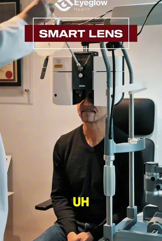 Andy Benzac — Bilateral lens · 8-year vision loss patient story